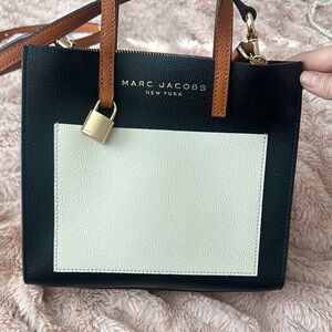 Marc Jacobs Black and White Tote Bag